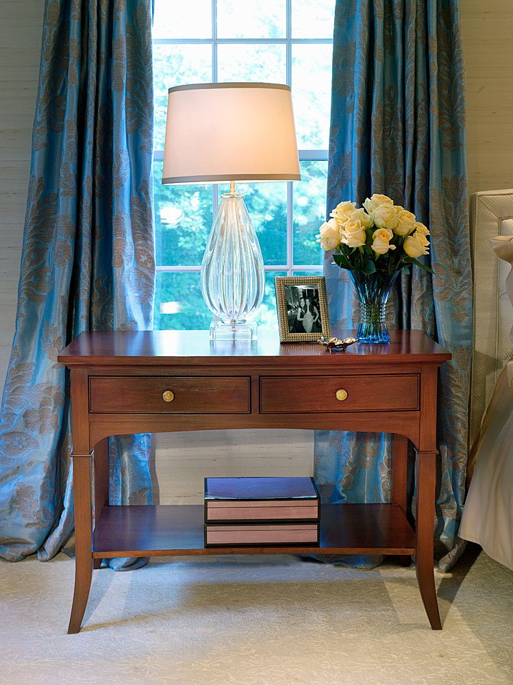 Transitional Master Bedroom Interior