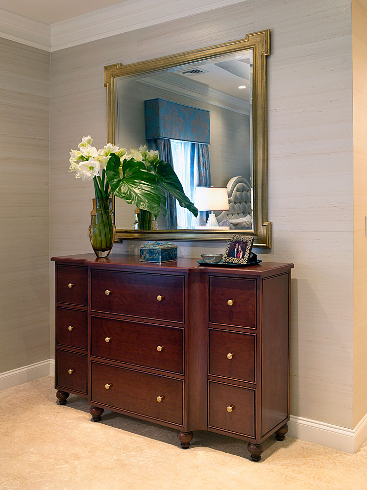 Transitional Master Bedroom Interior