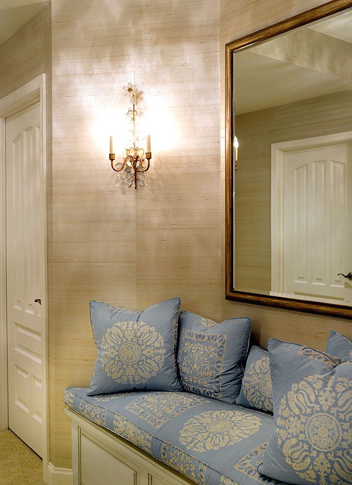 Transitional Master Bedroom Interior